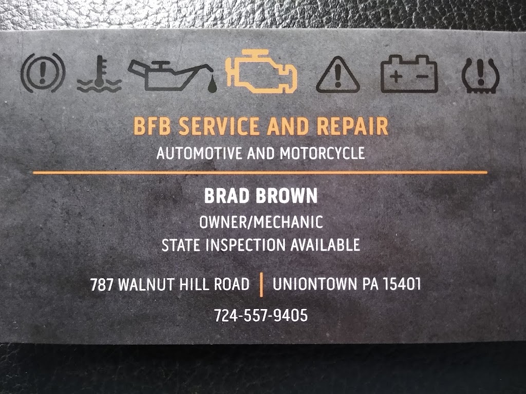 BFB SERVICE AND REPAIR | 787 Walnut Hill Rd, Uniontown, PA 15401, USA | Phone: (724) 430-4906