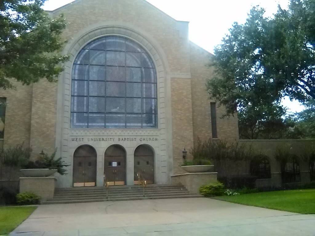 West University Baptist Church | 6218 Auden St, Houston, TX 77005, USA | Phone: (713) 668-2319