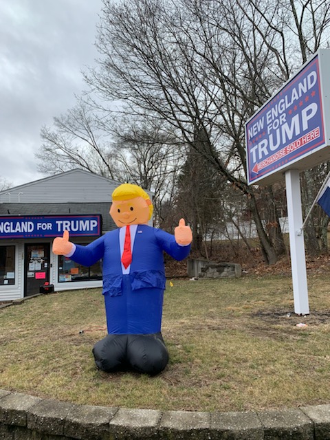 NEW ENGLAND FOR TRUMP | 260 S Main St, Bellingham, MA 02019, USA | Phone: (508) 928-1874