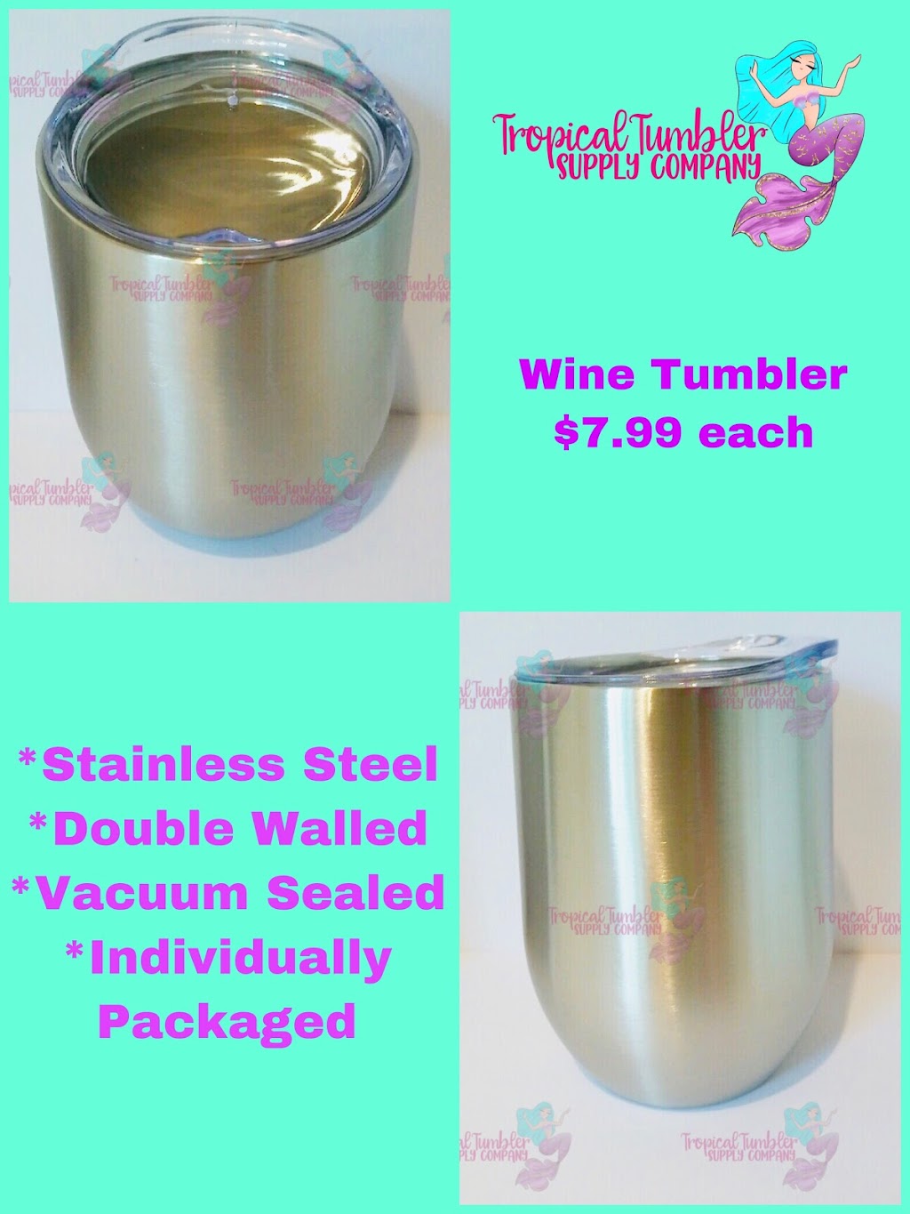 Tropical Tumbler Supply Company | 1240 Lucerne Loop Rd NE, Winter Haven, FL 33881 | Phone: (706) 469-2638