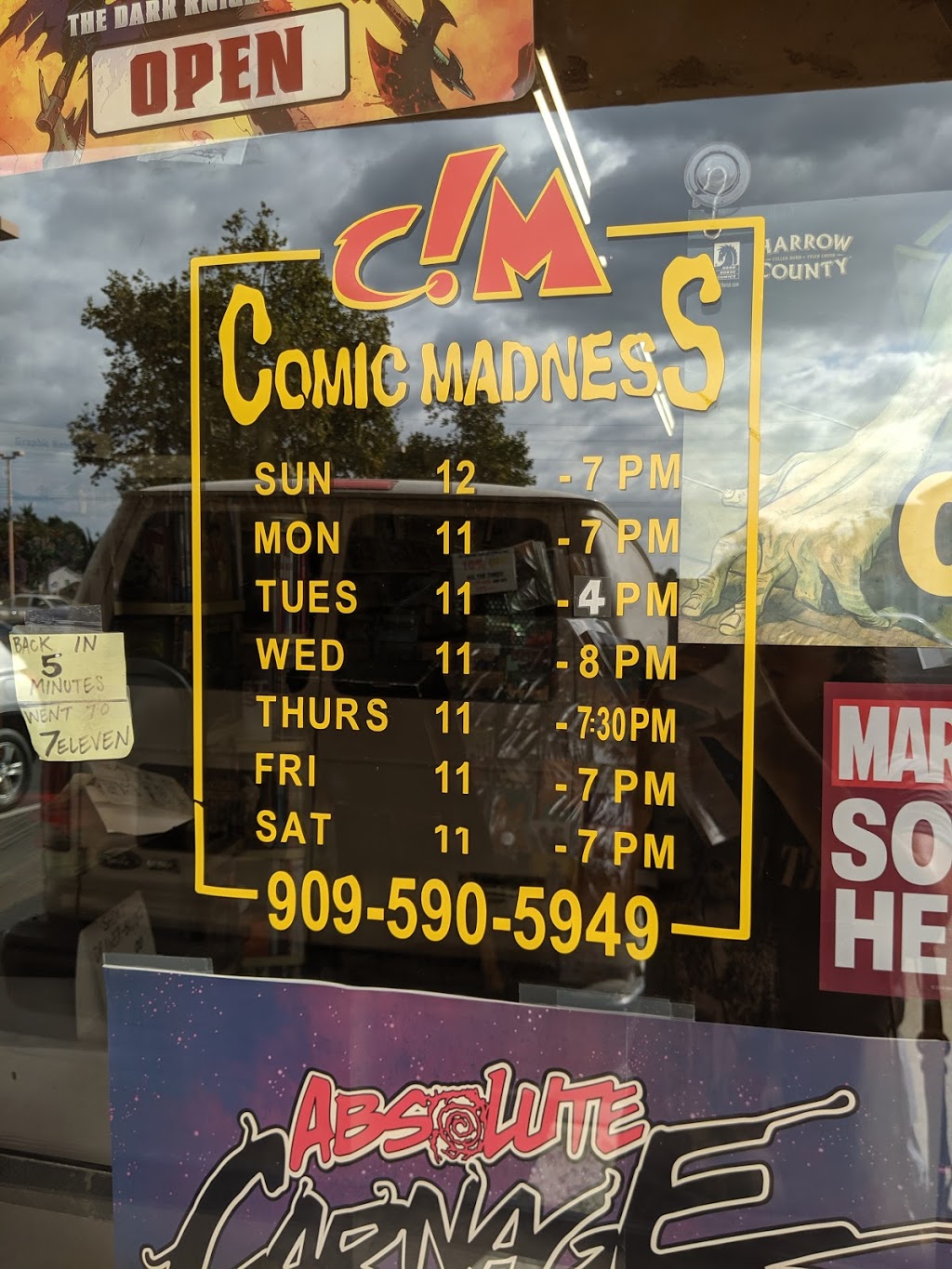 Comic Madness | 12345 Mountain Ave, Chino, CA 91710, USA | Phone: (909) 590-5949