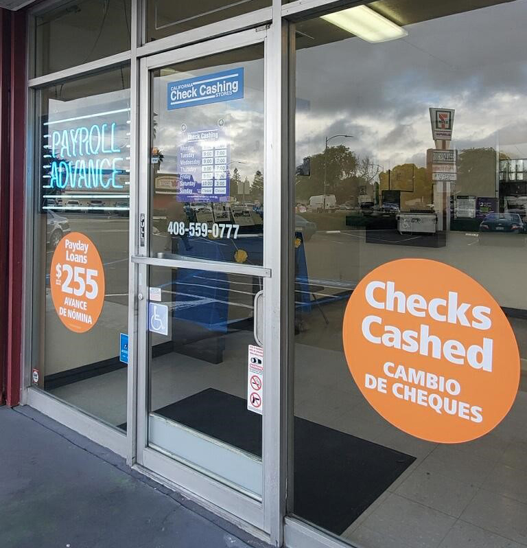 California Check Cashing Stores | 14706 Camden Ave, San Jose, CA 95124, USA | Phone: (408) 559-0777