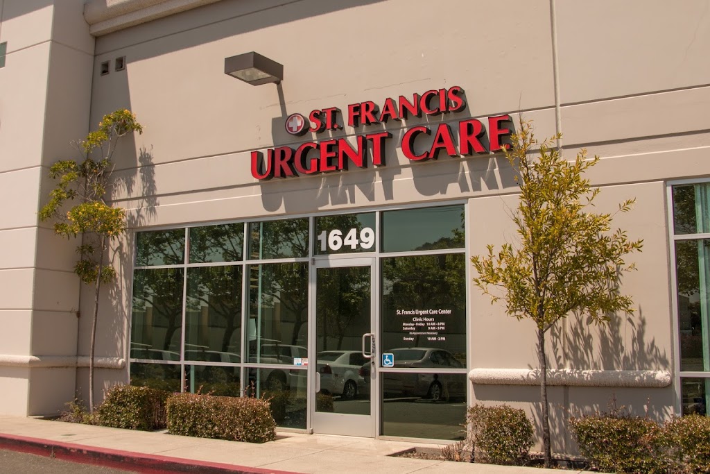 St. Francis Urgent Care Center | 1649 Industrial Pkwy W, Hayward, CA 94544, USA | Phone: (510) 780-9400