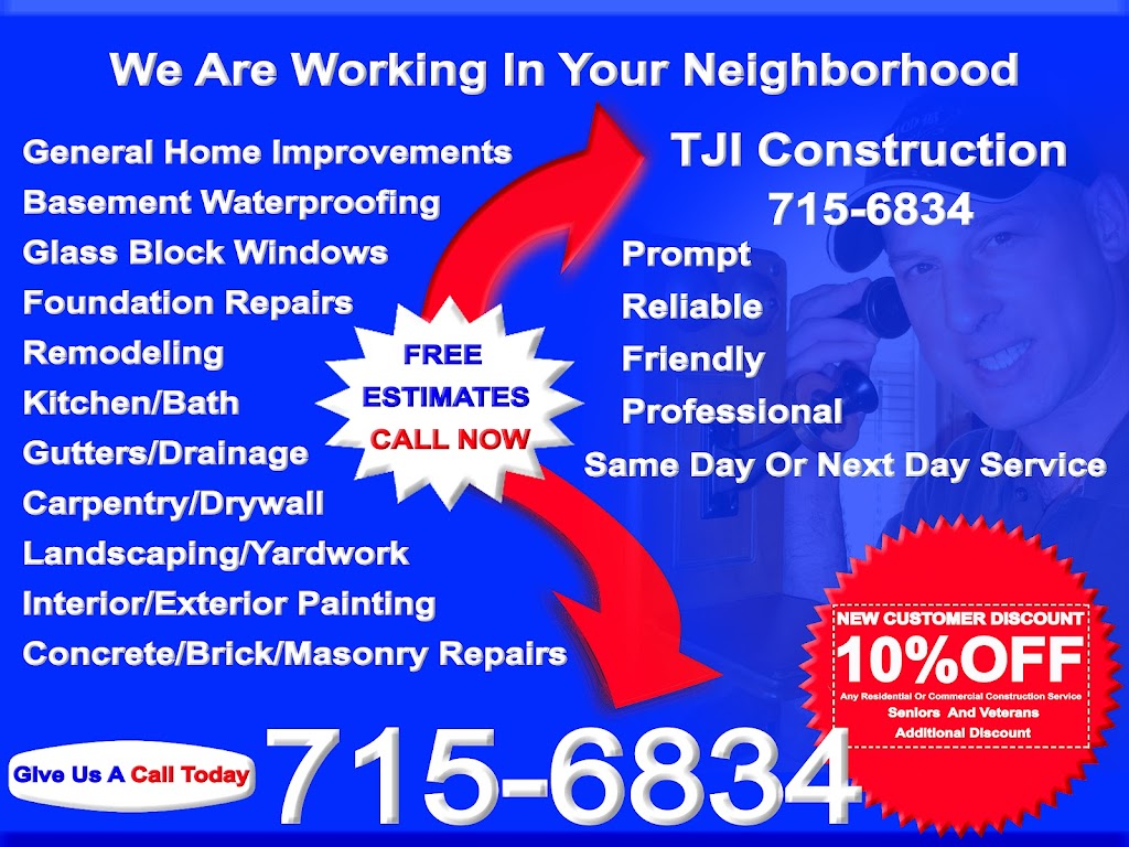 TJI Construction | 171 E Center Rd, West Seneca, NY 14224, USA | Phone: (716) 715-6834