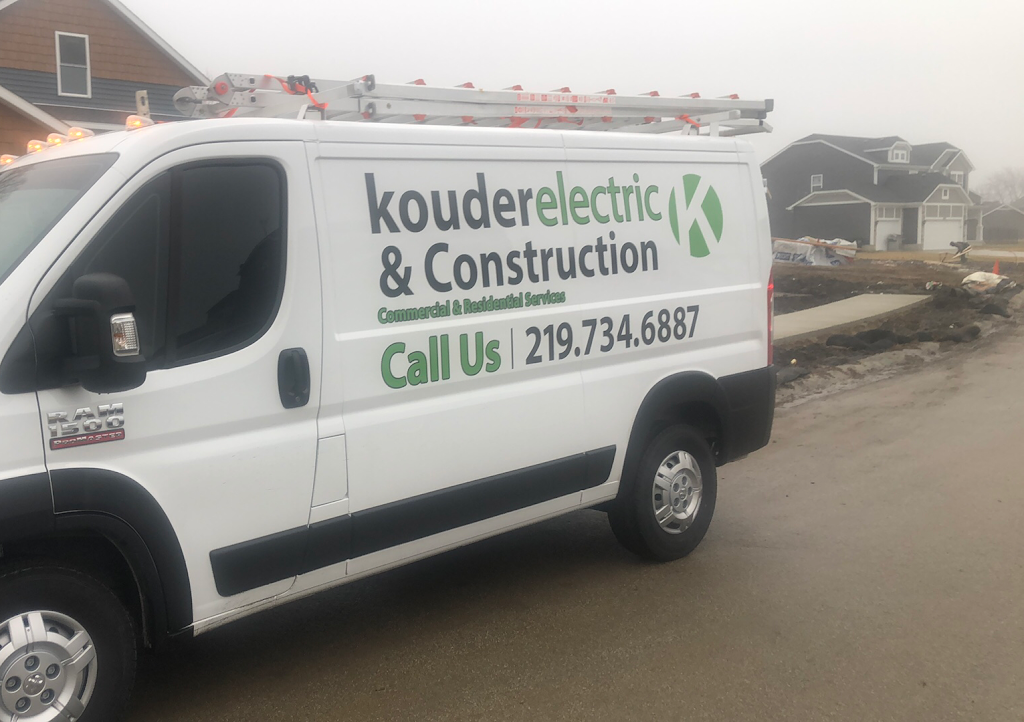 Kouder Electric and Construction LLC | 5370 US Hwy 6, Portage, IN 46368, USA | Phone: (219) 588-7538