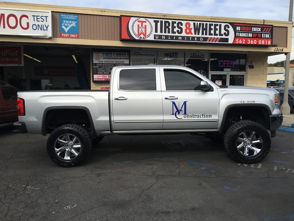 Tires & Wheels Unlimited | 13114 Whittier Blvd, Whittier, CA 90602, USA | Phone: (562) 325-5744