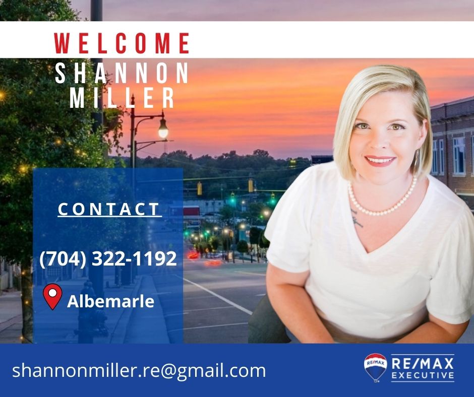Shannon Miller, RE/MAX Executive Albemarle | 320 E Main St, Albemarle, NC 28001, USA | Phone: (704) 322-1192