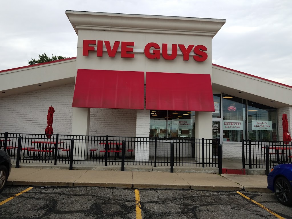 Five Guys | 17695 Bagley Rd, Middleburg Heights, OH 44130, USA | Phone: (440) 239-7880