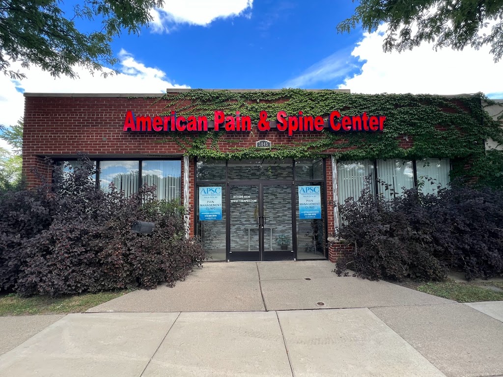 American Pain & Spine Center | 3845 Monroe St, Dearborn, MI 48124, USA | Phone: (313) 586-4030