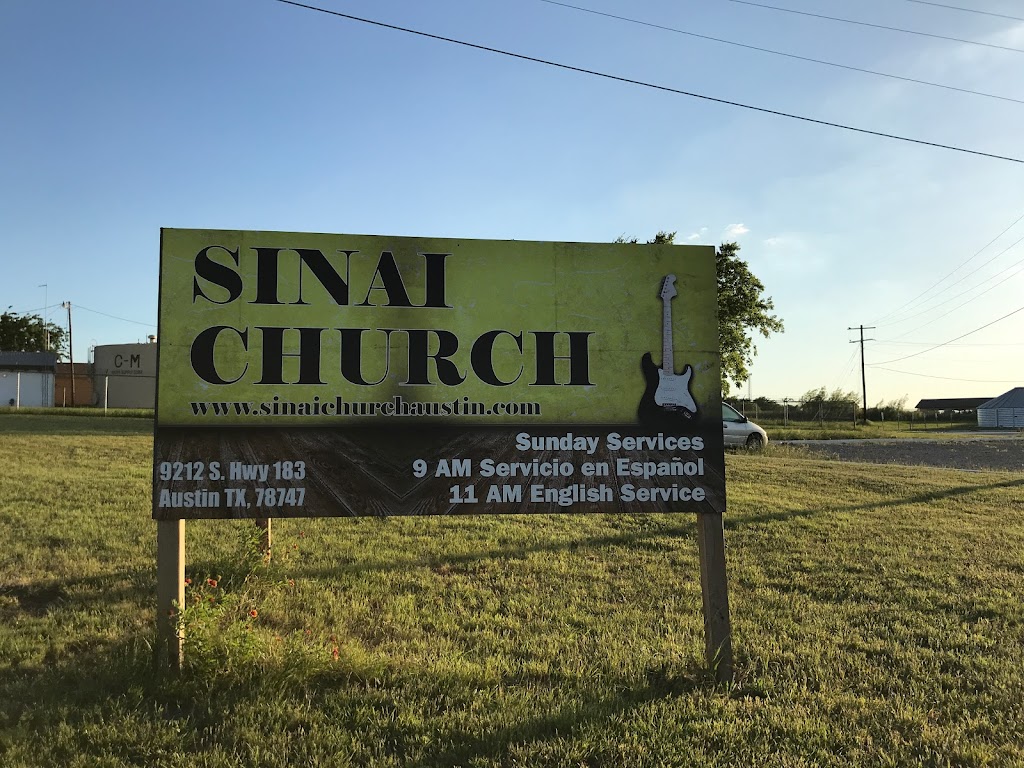 Sinai Church | 9212 S Hwy 183, Austin, TX 78747, USA | Phone: (512) 736-5645