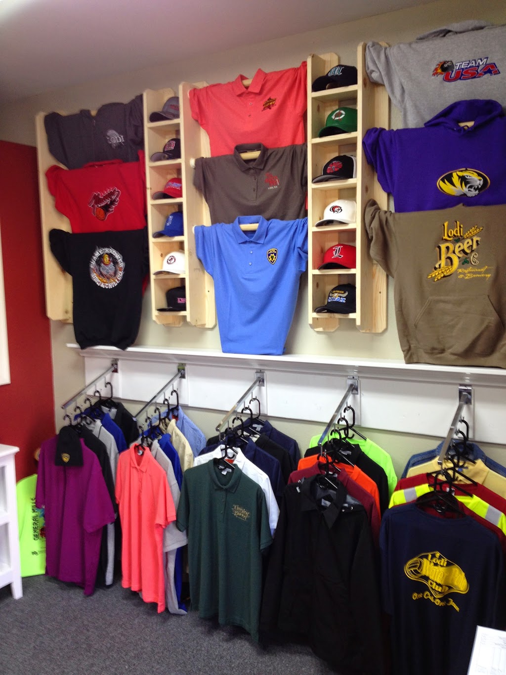 Embroidery Works | 2441 S Stockton St #3, Lodi, CA 95240, USA | Phone: (209) 366-2175