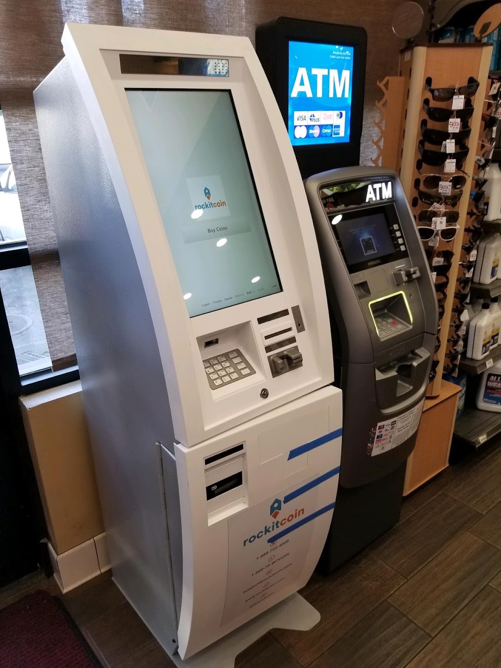 RockItCoin Bitcoin ATM | 3071 Rubidoux Blvd, Riverside, CA 92509, USA | Phone: (888) 702-4826