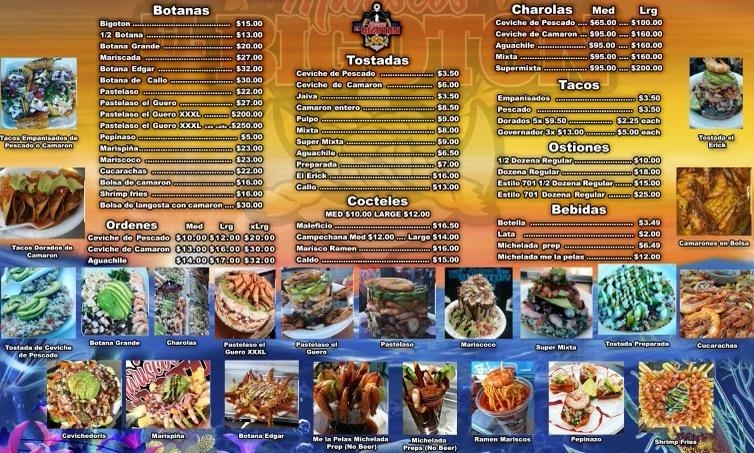 Mariscos el bigoton | 2124 Nadeau St, Los Angeles, CA 90001, USA | Phone: (213) 306-8934