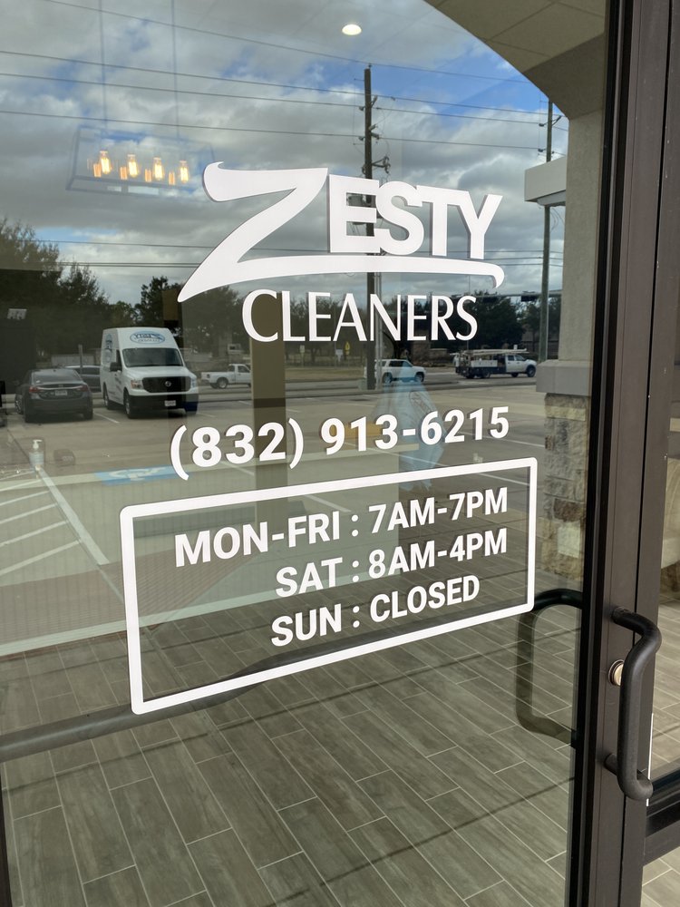 Zesty Cleaners | 2206 Katy Flewellen Rd, Katy, TX 77494, USA | Phone: (832) 913-6215