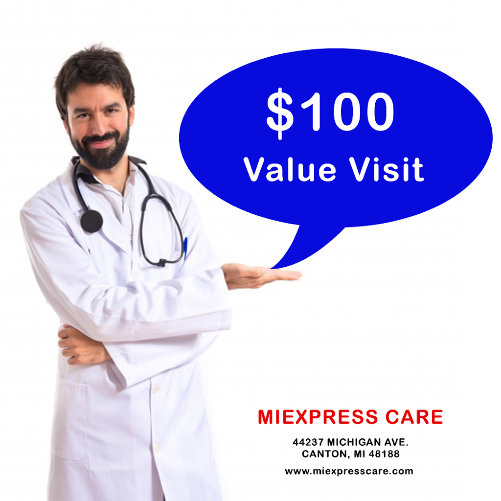 MI Express Care Canton Urgent Care | 44237 Michigan Ave, Canton, MI 48188, USA | Phone: (734) 388-4999