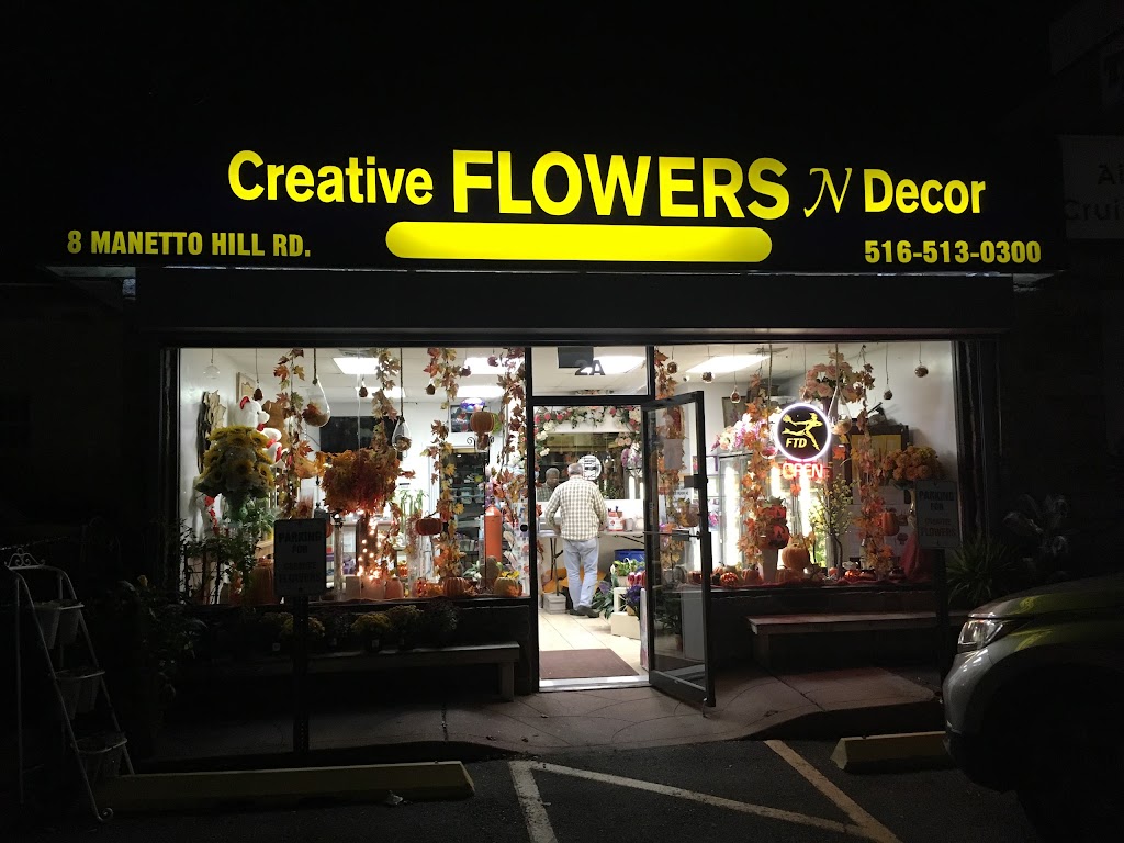 Creative Flowers N Decor | 8 Manetto Hill Rd, Plainview, NY 11803, USA | Phone: (516) 205-7979