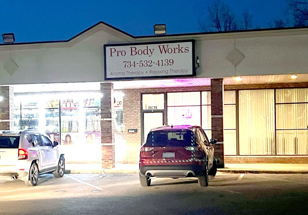 Pro Body Works Spa Asian Massage | 24710 Eureka Rd, Taylor, MI 48180, USA | Phone: (734) 532-4139 Pro Body Works Spa Asian Massage | 24710 Eureka Rd, Taylor, MI 48180, USA | Phone: (734) 532-4139