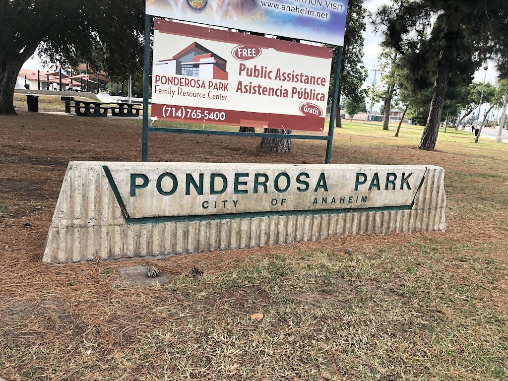 Ponderosa Park | 320 E Orangewood Ave, Anaheim, CA 92802, USA | Phone: (714) 765-5400