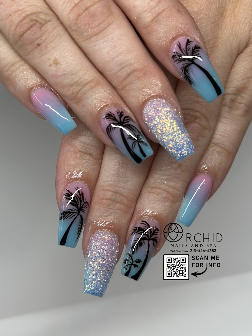 Orchid Nails and Spa | 455 Greenwood Park Dr S STE D, Greenwood, IN 46142, USA | Phone: (317) 888-8481