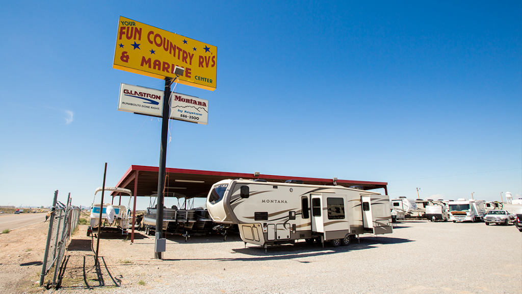 Fun Country RVs & Marine | 8800 S Desert Blvd, Anthony, TX 79821, USA | Phone: (915) 886-3500