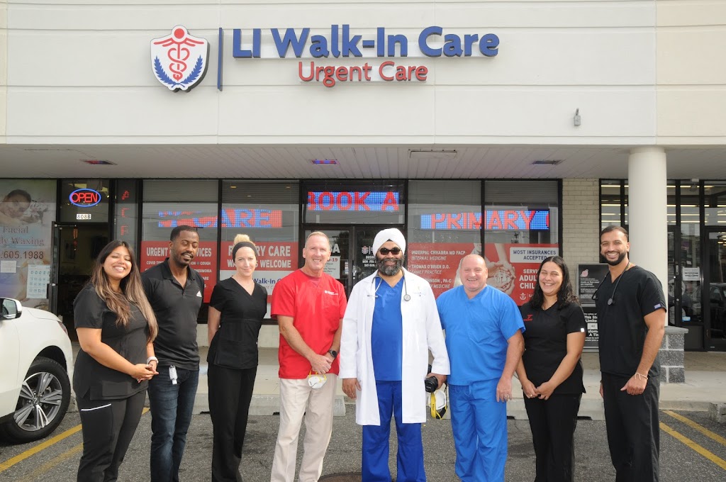 LI Walk-In Care | 808A Hicksville Rd, Massapequa, NY 11758, USA | Phone: (516) 597-4242