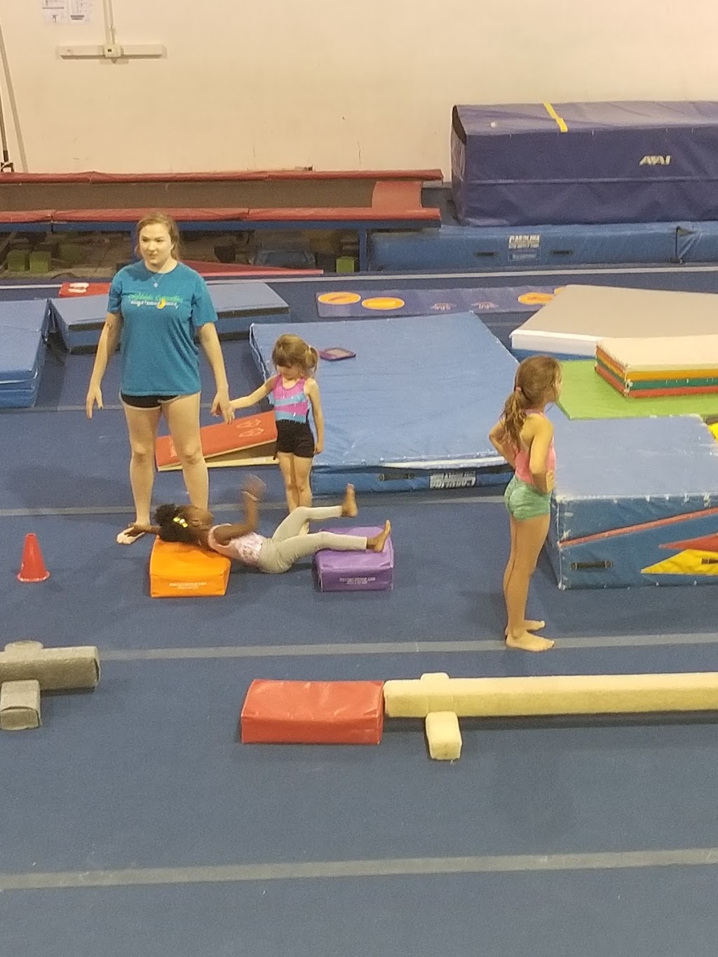 Knightdale Gymnastics | 304 Village Dr, Knightdale, NC 27545, USA | Phone: (919) 266-4005