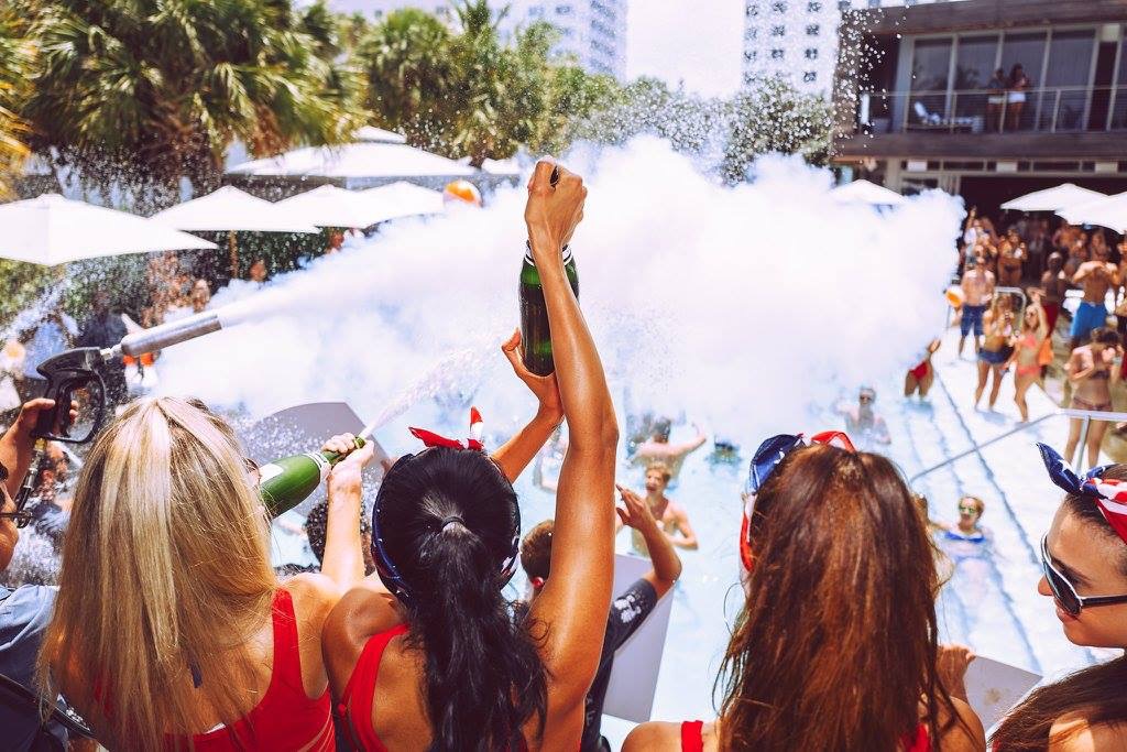 SLS Pool Party | 1701 Collins Ave, Miami Beach, FL 33139 | Phone: (305) 902-4734