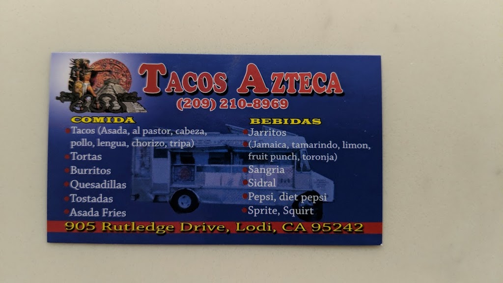 Tacos Azteca | 2420 W Turner Rd, Lodi, CA 95242 | Phone: (209) 210-8969