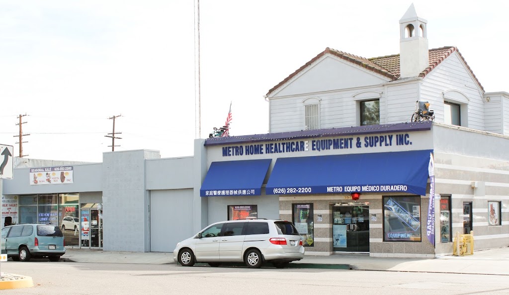 Metro Home Healthcare Equipment & Supply Inc. | 1430 W Valley Blvd, Alhambra, CA 91803 | Phone: (626) 282-2200