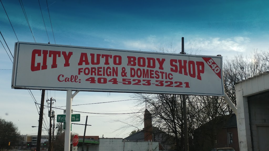 City Auto Body Shop | 540 Northside Dr NW, Atlanta, GA 30318, USA | Phone: (404) 523-3221