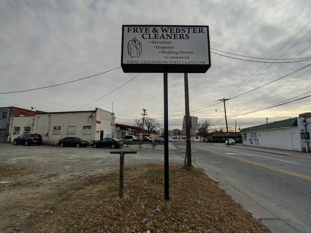 Frye & Webster Cleaners | 608 Elwell Ave, Greensboro, NC 27405 | Phone: (336) 379-1732