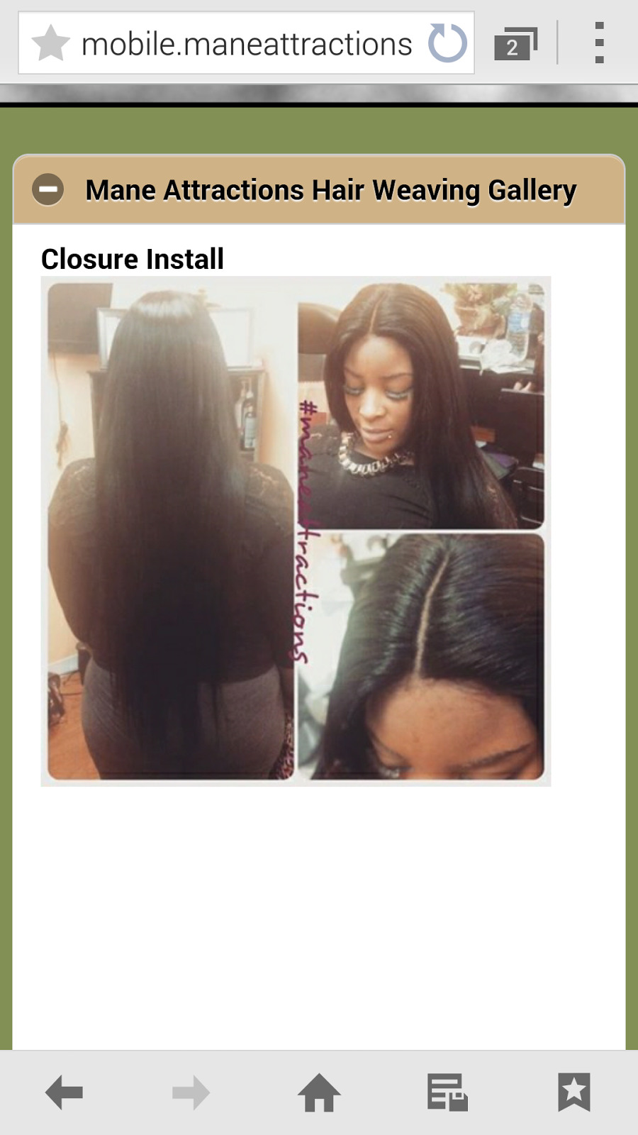 Mane Attractions Hair Weaving Salon | 3231 Superior Ln B, Bowie, MD 20715, USA | Phone: (703) 973-7146