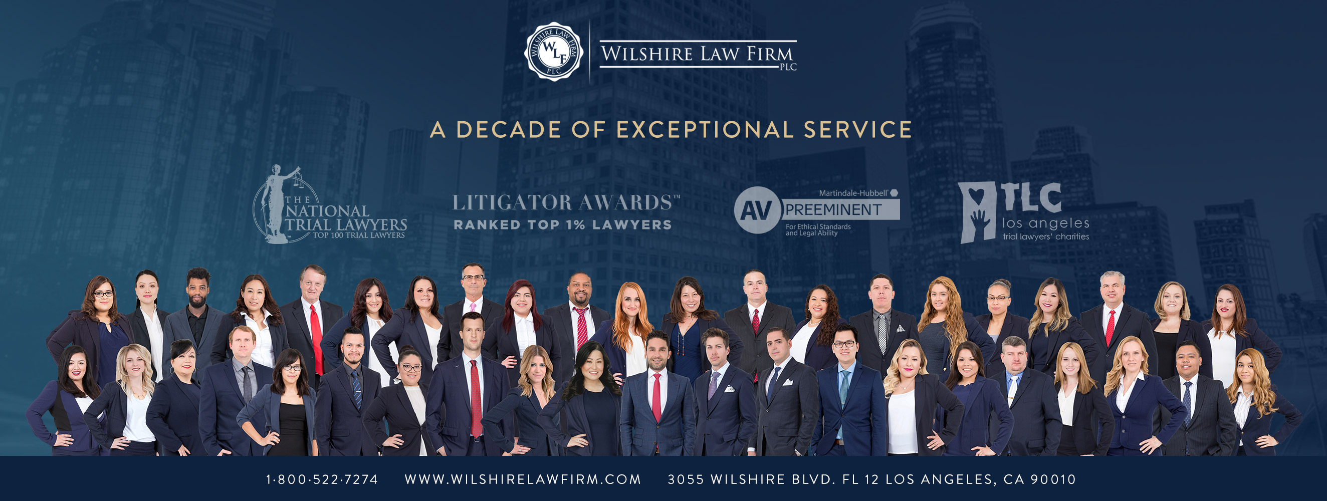 Wilshire Law Firm Injury & Accident Attorneys | 2535 Camino del Rio S #305, San Diego, CA 92108, United States | Phone: (619) 304-4182