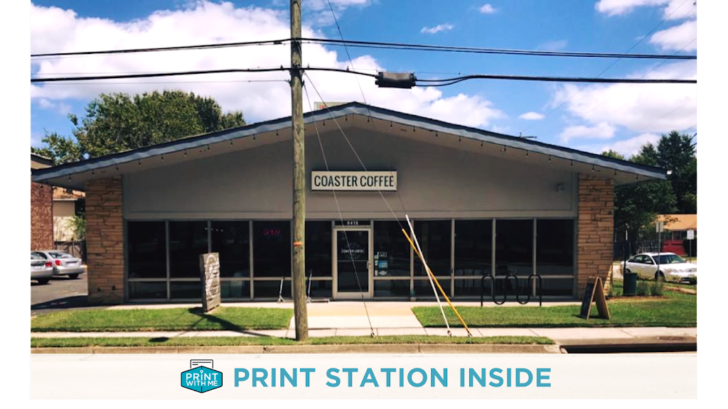 PrintWithMe Print Kiosk at Coaster Coffee | 8418 Tidewater Dr, Norfolk, VA 23518, USA | Phone: (773) 797-2118