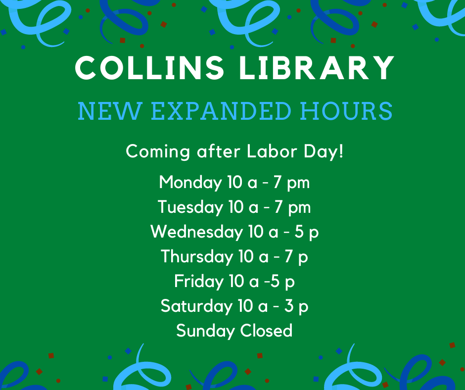 Collins Public Library | 2341 Main St, Collins, NY 14034, USA | Phone: (716) 532-5129