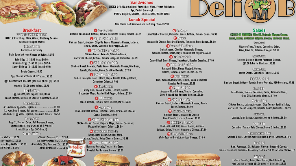 Deli Bros. | 20301 Ventura Blvd, Woodland Hills, CA 91364, USA | Phone: (747) 444-9440