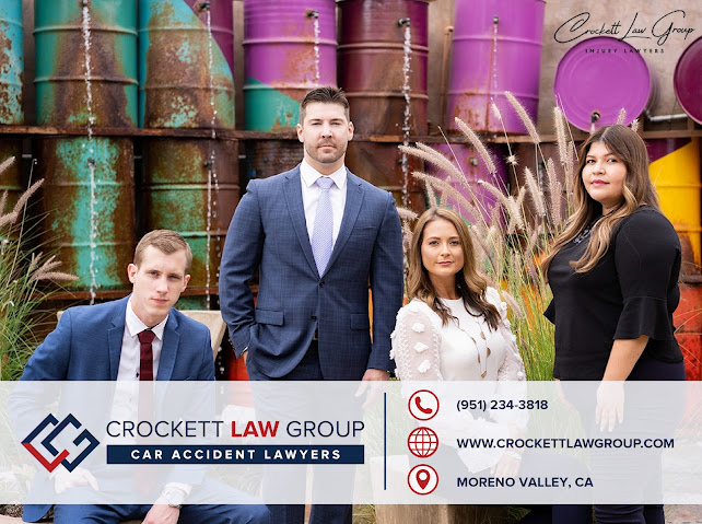 Crockett Law Group | Car Accident Lawyers of Moreno Valley | 13800 Heacock St Ste C230H, Moreno Valley, CA 92553, United States | Phone: (951) 338-9366