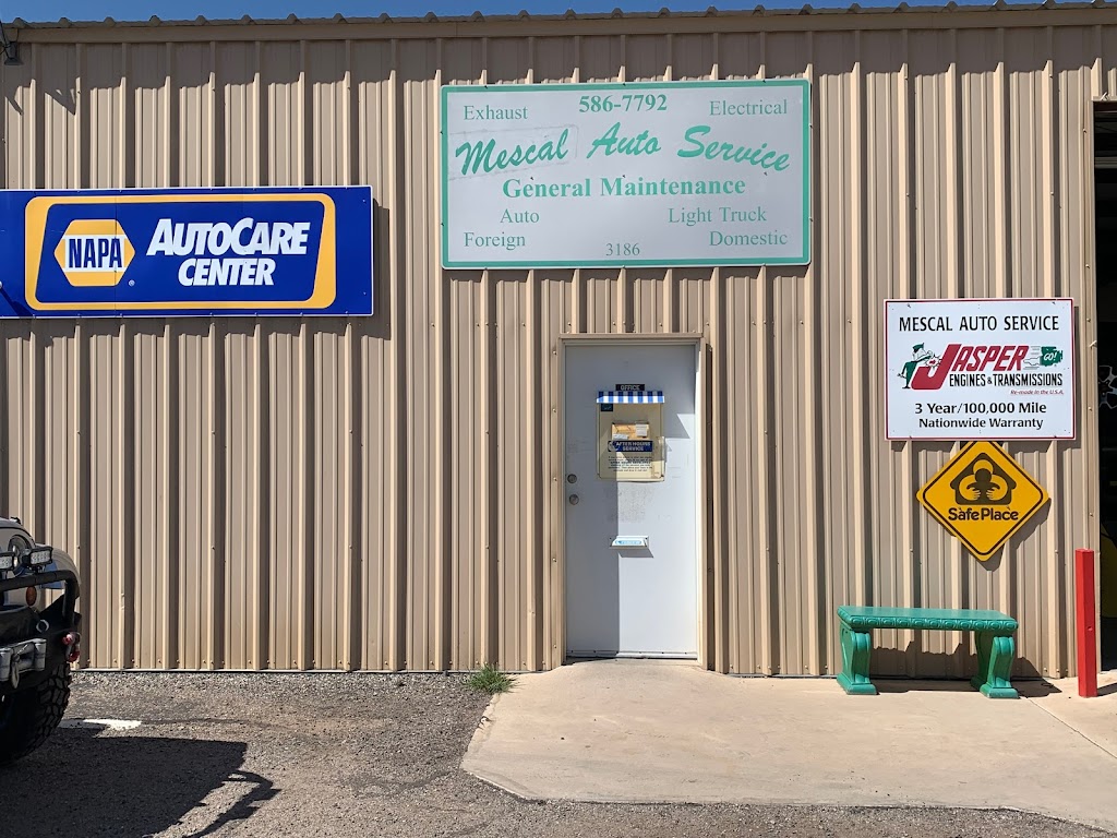 Mescal Auto & RV Service | 3186 W Ripple Rd, Benson, AZ 85602, USA | Phone: (520) 586-7792