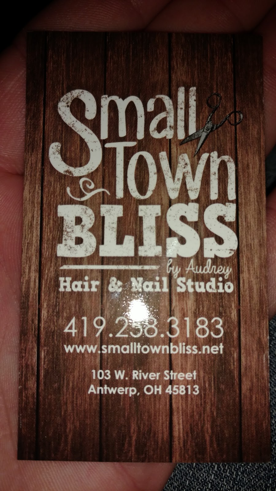 Small Town Bliss Hair & Nail Studio | 103 W River St, Antwerp, OH 45813, USA | Phone: (419) 258-3183