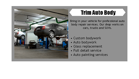 Trim Auto Body | 139 Greenwood Ave, Midland Park, NJ 07432, USA | Phone: (201) 345-3783