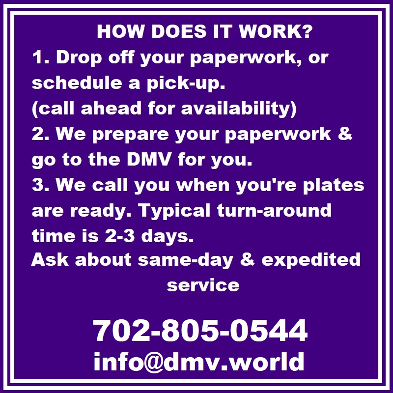 DMV 4 ME Title & Registration Service | 3430 E Tropicana Ave Ste 20, Las Vegas, NV 89121, USA | Phone: (702) 805-0544