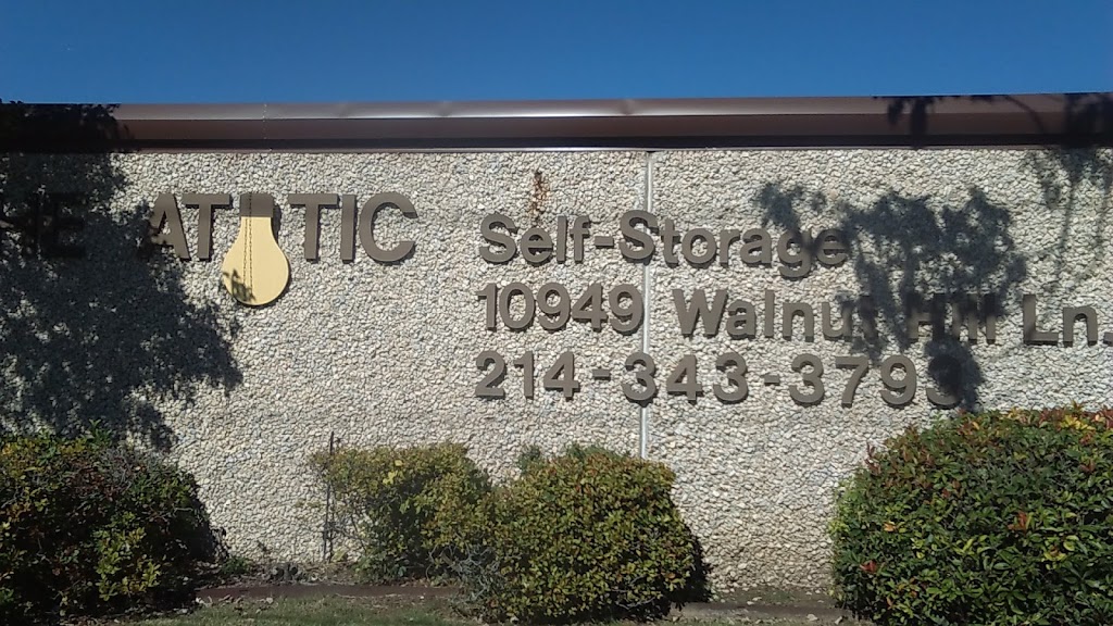 Attic Self Storage | 10949 Walnut Hl Ln, Dallas, TX 75238, USA | Phone: (214) 343-3793