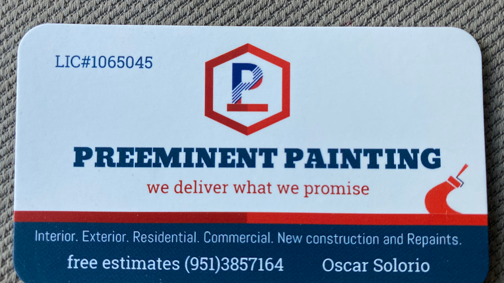 preeminent painting | 818 Bond Dr, Perris, CA 92570, USA | Phone: (951) 385-7164