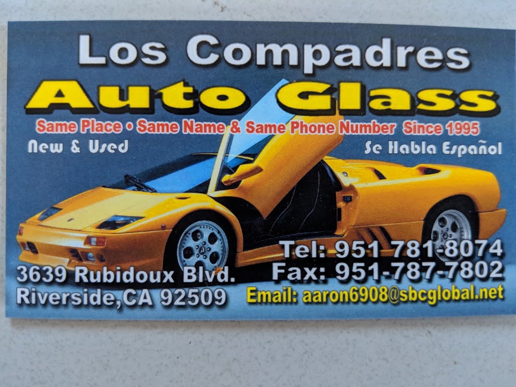 Los Compadres Auto Glass | 3639 Rubidoux Blvd, Riverside, CA 92509, USA | Phone: (951) 781-8074