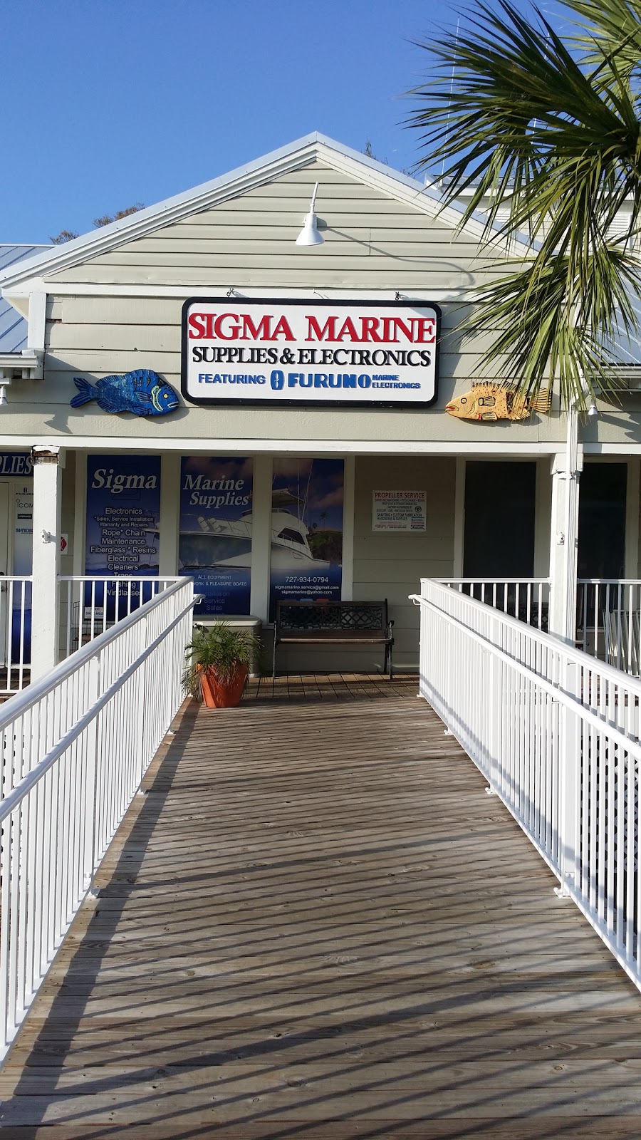Sigma Marine Supplies | 1244 N Pinellas Ave, Tarpon Springs, FL 34689, USA | Phone: (727) 934-0794