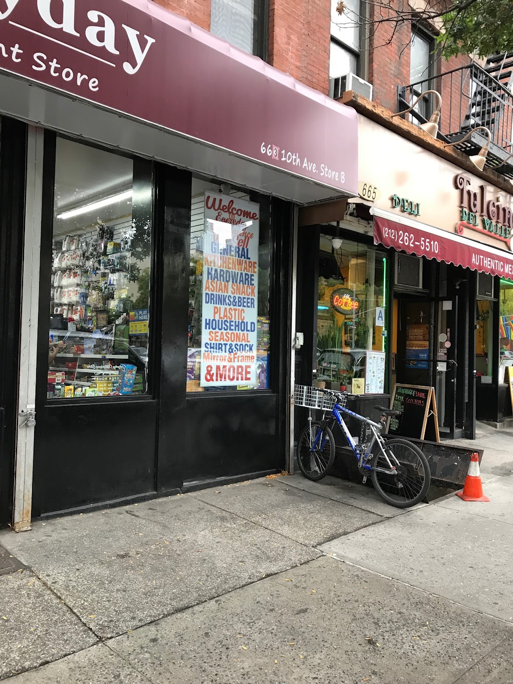 Everyday Convenient Store | 661 10th Ave, New York, NY 10036, USA | Phone: (917) 353-1440