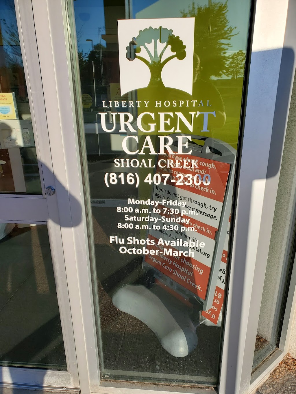 Liberty Hospital Urgent Care Shoal Creek | 8300 N Church Rd, Kansas City, MO 64158, USA | Phone: (816) 407-2300