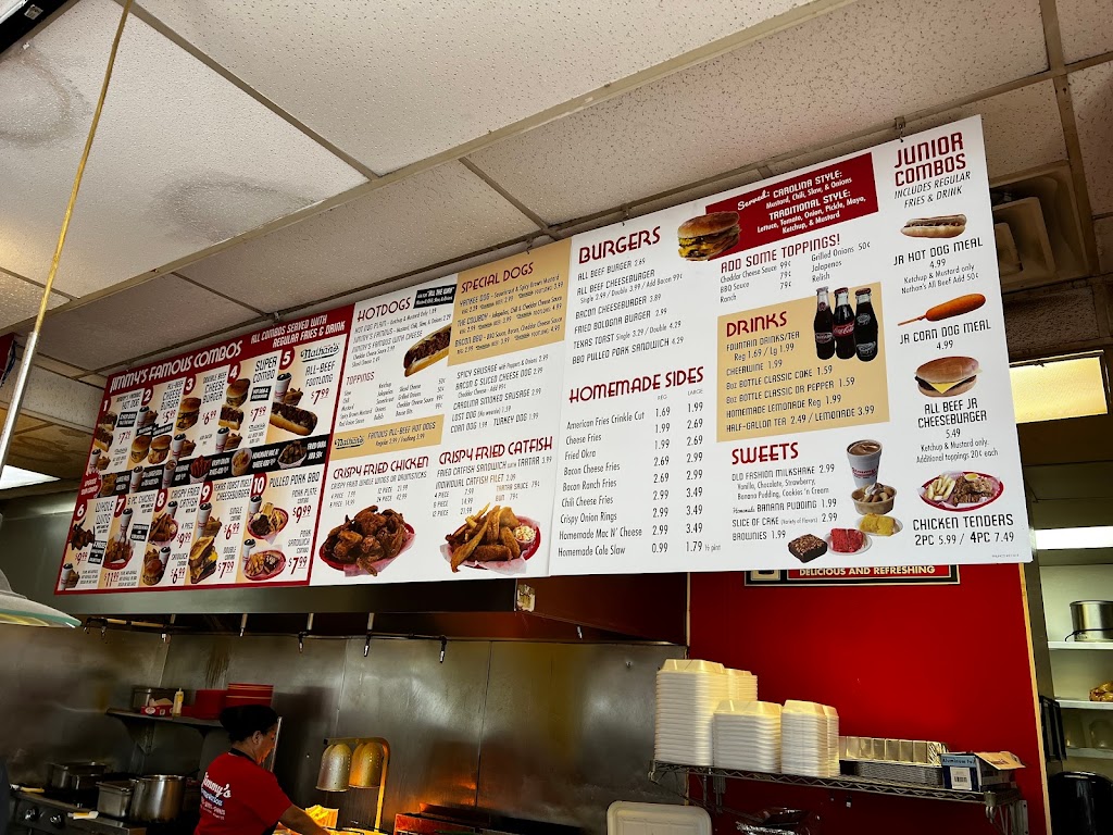 Jimmys Famous Hot Dogs | 2728 Guess Rd, Durham, NC 27705 | Phone: (919) 471-0005