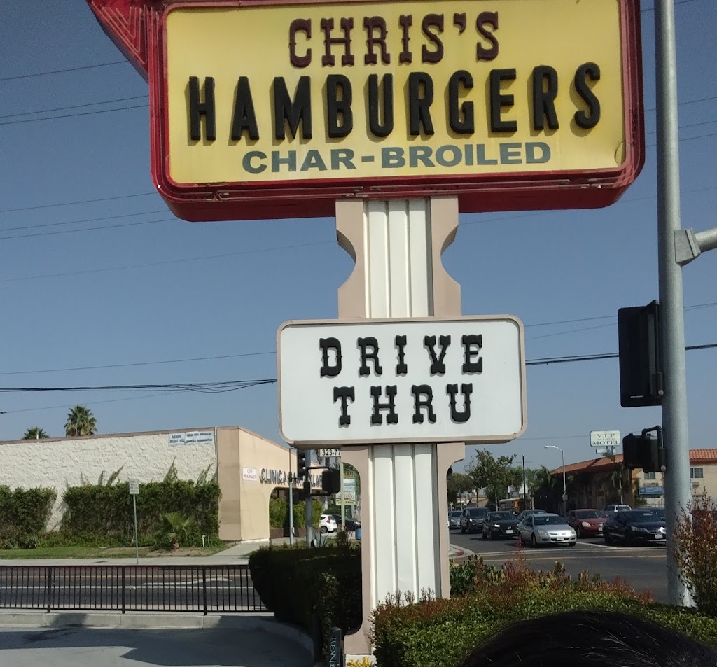 Chriss Hamburgers | 7701 Atlantic Ave, Cudahy, CA 90201, USA | Phone: (323) 562-4125