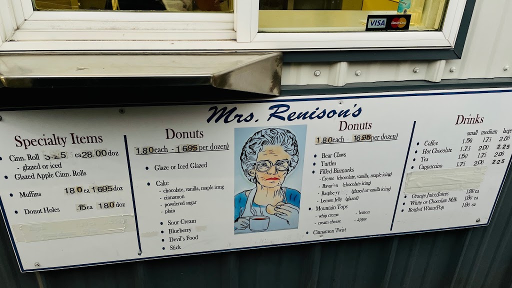 Mrs Renisons Donuts | 622 E 5th St, Marysville, OH 43040, USA | Phone: (937) 642-7008